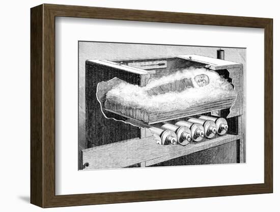 Early Baby Incubator, 19th Century-Science Photo Library-Framed Photographic Print