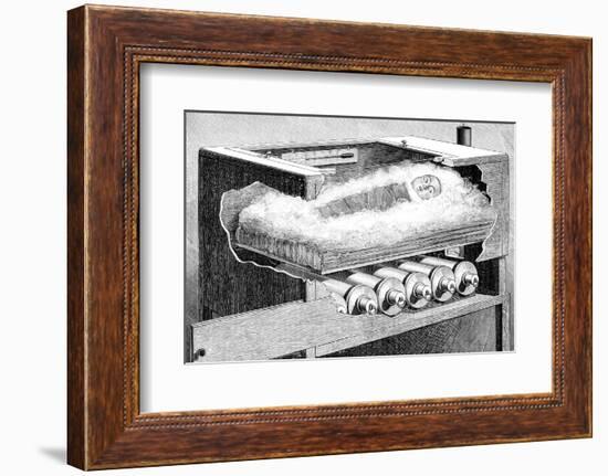 Early Baby Incubator, 19th Century-Science Photo Library-Framed Photographic Print