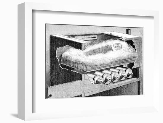 Early Baby Incubator, 19th Century-Science Photo Library-Framed Photographic Print