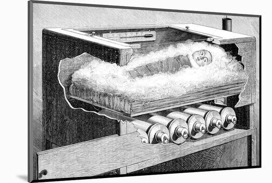Early Baby Incubator, 19th Century-Science Photo Library-Mounted Photographic Print