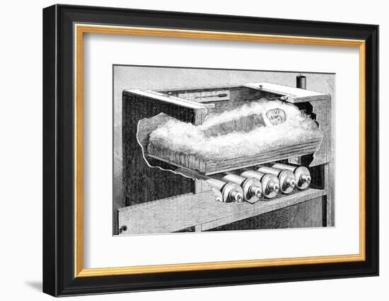 Early Baby Incubator, 19th Century-Science Photo Library-Framed Photographic Print