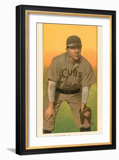 Early Baseball Card, Joe Tinker-null-Framed Art Print