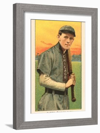 Early Baseball Card, Johnny Evers-null-Framed Art Print