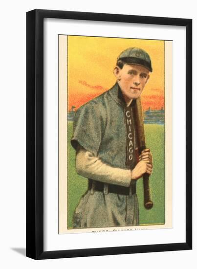 Early Baseball Card, Johnny Evers-null-Framed Art Print