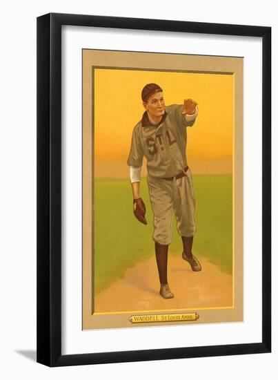 Early Baseball Card, Rube Waddell-null-Framed Art Print