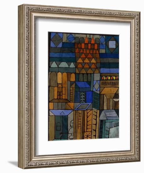 Early Chill (Beginnende Kühle). 1937-Paul Klee-Framed Giclee Print