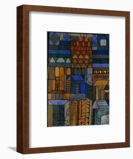 Early Chill (Beginnende Kühle). 1937-Paul Klee-Framed Giclee Print