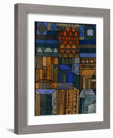 Early Chill (Beginnende Kühle). 1937-Paul Klee-Framed Giclee Print