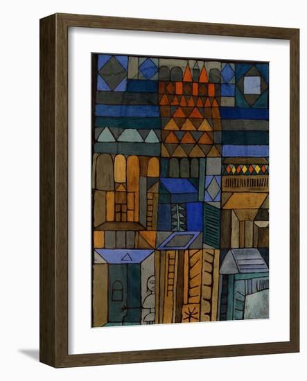 Early Chill (Beginnende Kühle). 1937-Paul Klee-Framed Giclee Print