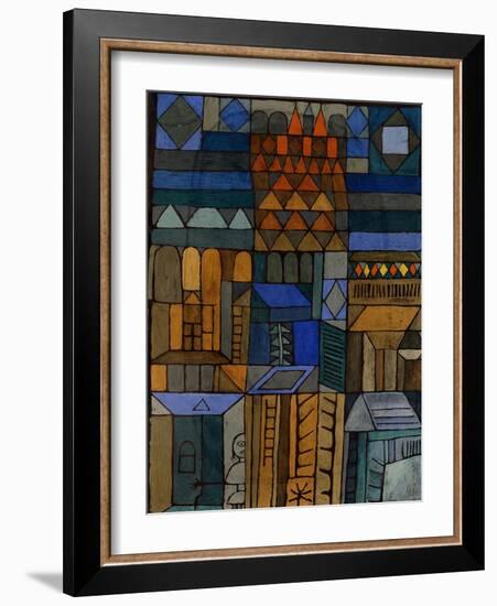 Early Chill (Beginnende Kühle). 1937-Paul Klee-Framed Giclee Print