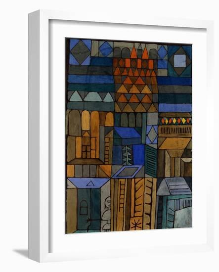 Early Chill (Beginnende Kühle). 1937-Paul Klee-Framed Giclee Print