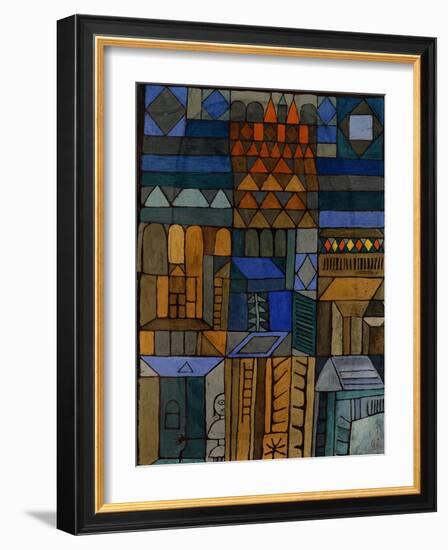 Early Chill (Beginnende Kühle). 1937-Paul Klee-Framed Giclee Print