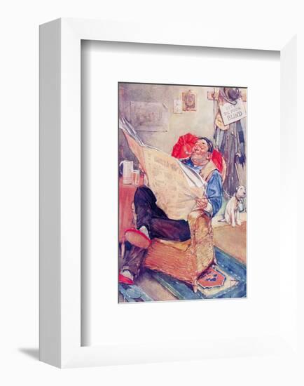 Early Closing Day-Lawson Wood-Framed Premium Giclee Print