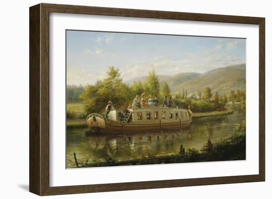 Early Days of Rapid Transit-Edward Lamson Henry-Framed Giclee Print