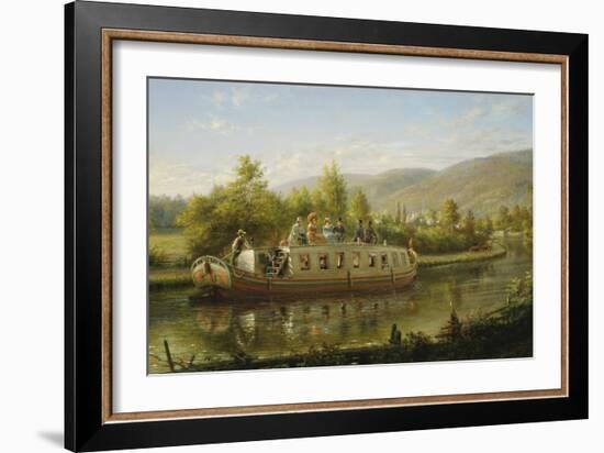 Early Days of Rapid Transit-Edward Lamson Henry-Framed Giclee Print