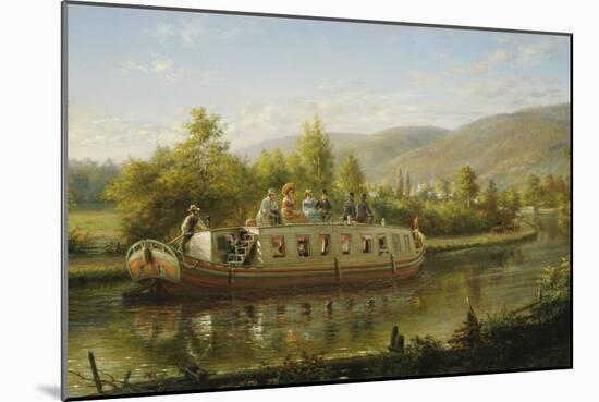 Early Days of Rapid Transit-Edward Lamson Henry-Mounted Giclee Print