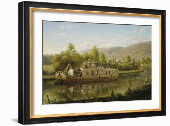 Early Days of Rapid Transit-Edward Lamson Henry-Framed Giclee Print