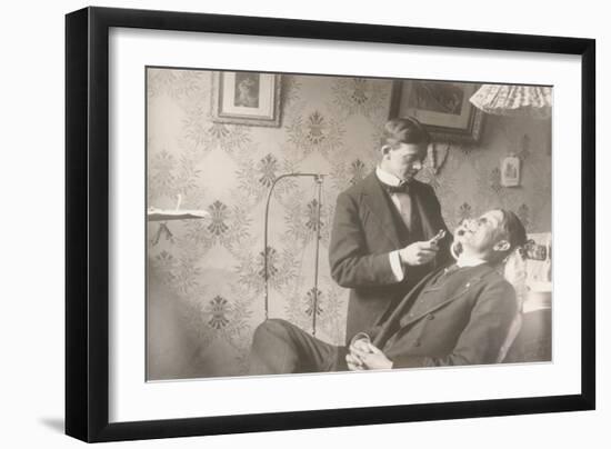 Early Dentistry-null-Framed Art Print