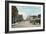 Early Downtown Council Bluffs, Iowa-null-Framed Art Print