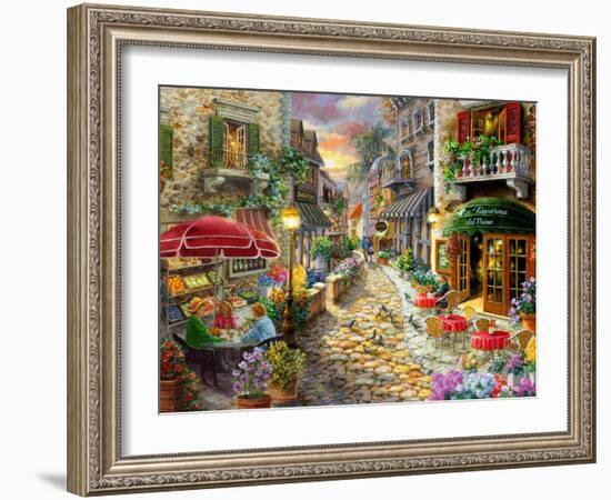 Early Evening in Avola-Nicky Boehme-Framed Giclee Print