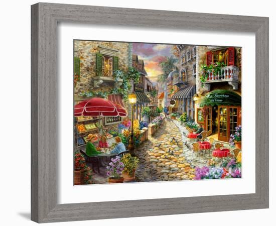 Early Evening in Avola-Nicky Boehme-Framed Giclee Print