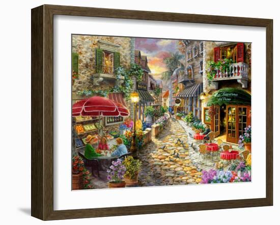 Early Evening in Avola-Nicky Boehme-Framed Giclee Print