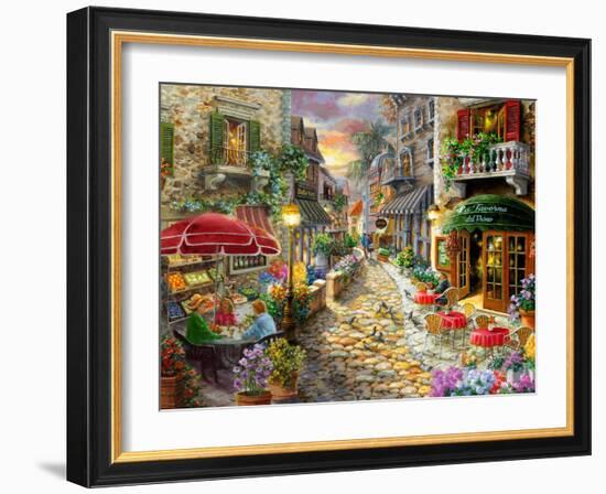 Early Evening in Avola-Nicky Boehme-Framed Giclee Print