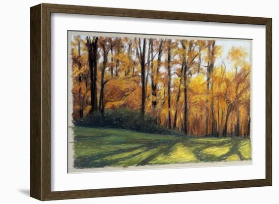 Early Fall Trees-Helen J. Vaughn-Framed Giclee Print