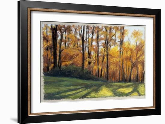 Early Fall Trees-Helen J. Vaughn-Framed Giclee Print