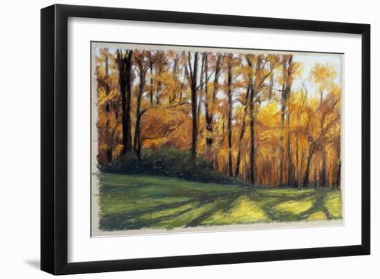 Early Fall Trees-Helen J. Vaughn-Framed Giclee Print