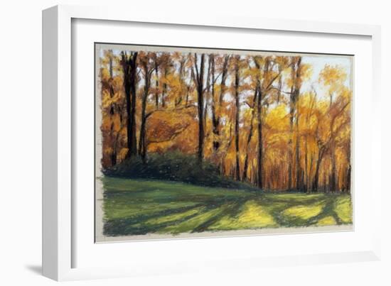 Early Fall Trees-Helen J. Vaughn-Framed Giclee Print