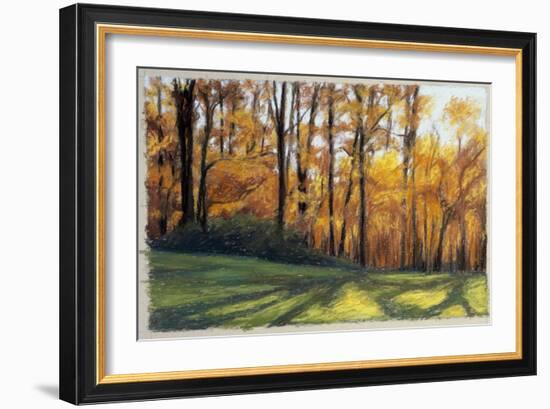 Early Fall Trees-Helen J. Vaughn-Framed Giclee Print