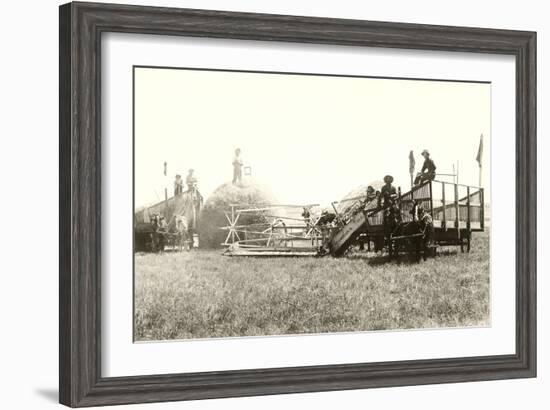 Early Farm Equipment-null-Framed Art Print