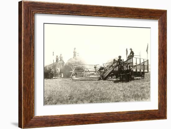 Early Farm Equipment-null-Framed Art Print