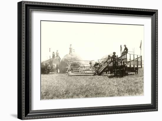 Early Farm Equipment-null-Framed Art Print