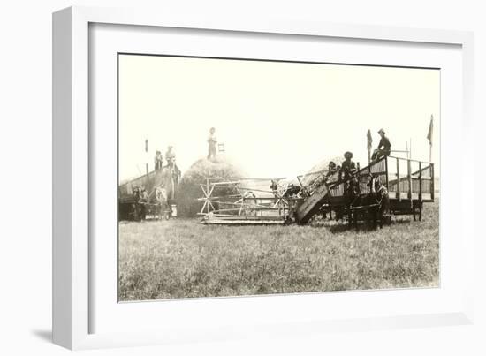 Early Farm Equipment-null-Framed Premium Giclee Print