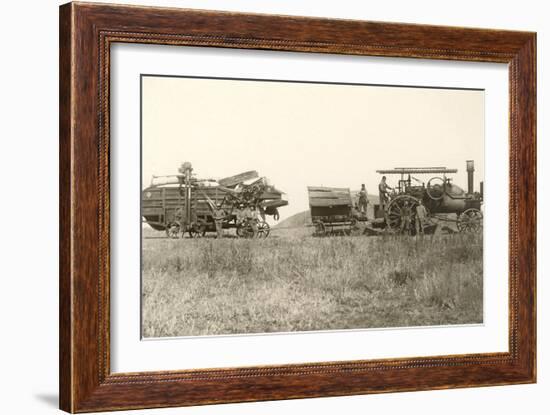 Early Farm Equipment-null-Framed Art Print