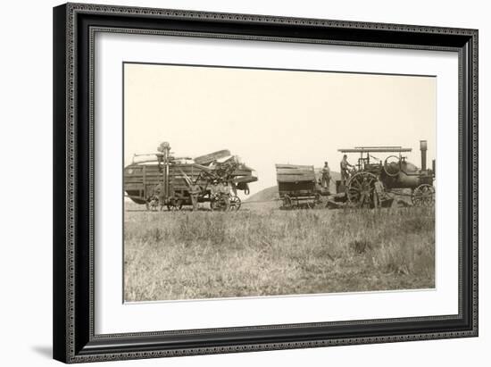 Early Farm Equipment-null-Framed Art Print