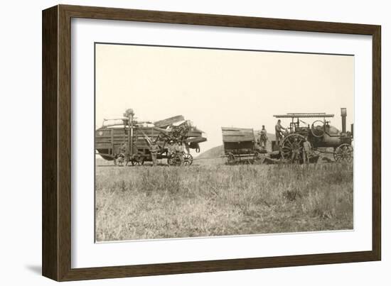 Early Farm Equipment-null-Framed Premium Giclee Print