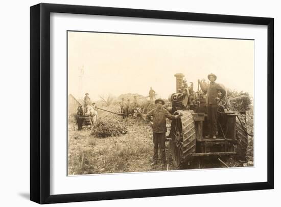 Early Farm Equipment--Framed Art Print