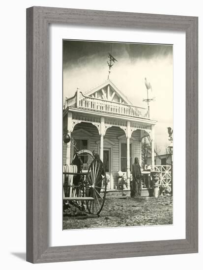 Early Garage Sale-Found Image Press-Framed Photographic Print