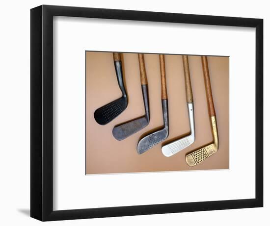 Early iron golf clubs-Unknown-Framed Giclee Print