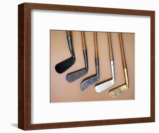 Early iron golf clubs-Unknown-Framed Giclee Print