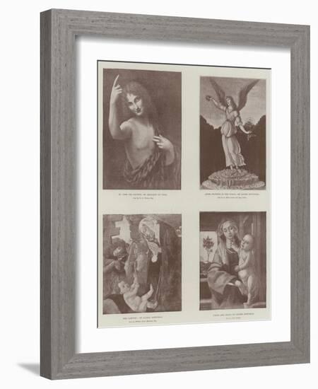 Early Italian Art-Leonardo da Vinci-Framed Giclee Print