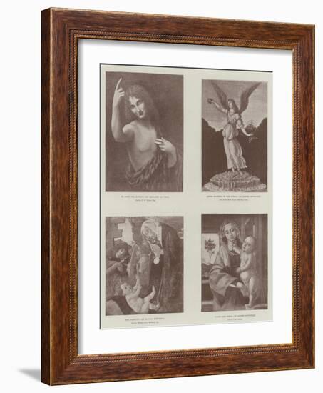 Early Italian Art-Leonardo da Vinci-Framed Giclee Print