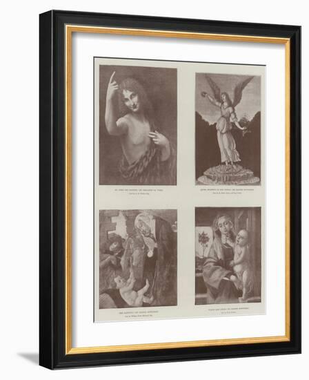 Early Italian Art-Leonardo da Vinci-Framed Giclee Print