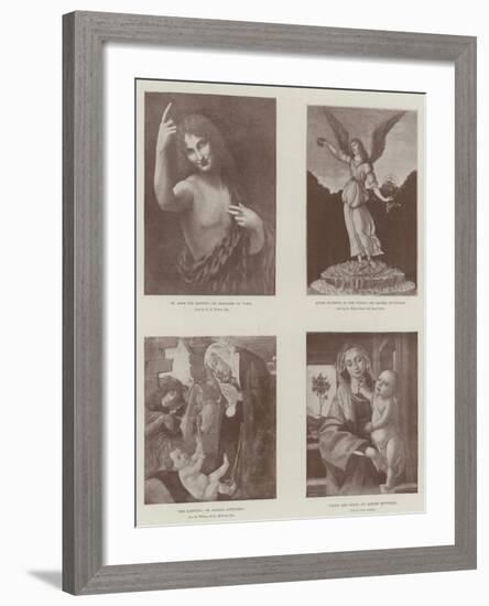 Early Italian Art-Leonardo da Vinci-Framed Giclee Print