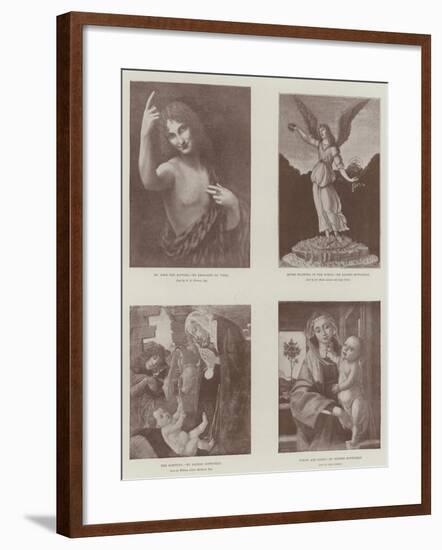 Early Italian Art-Leonardo da Vinci-Framed Giclee Print