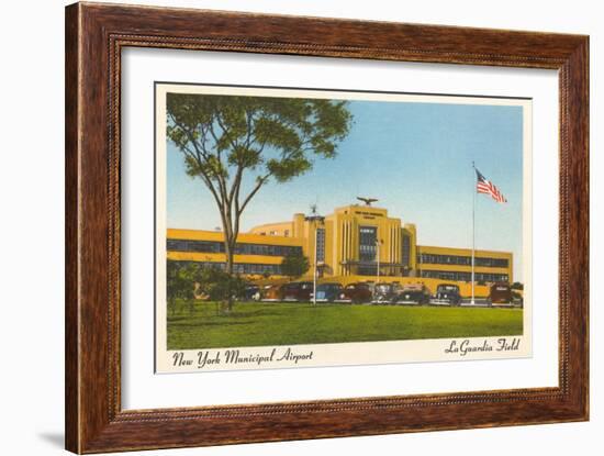 Early Laguardia Field-null-Framed Art Print