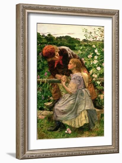 Early Lovers, 1858-Frederick Smallfield-Framed Giclee Print